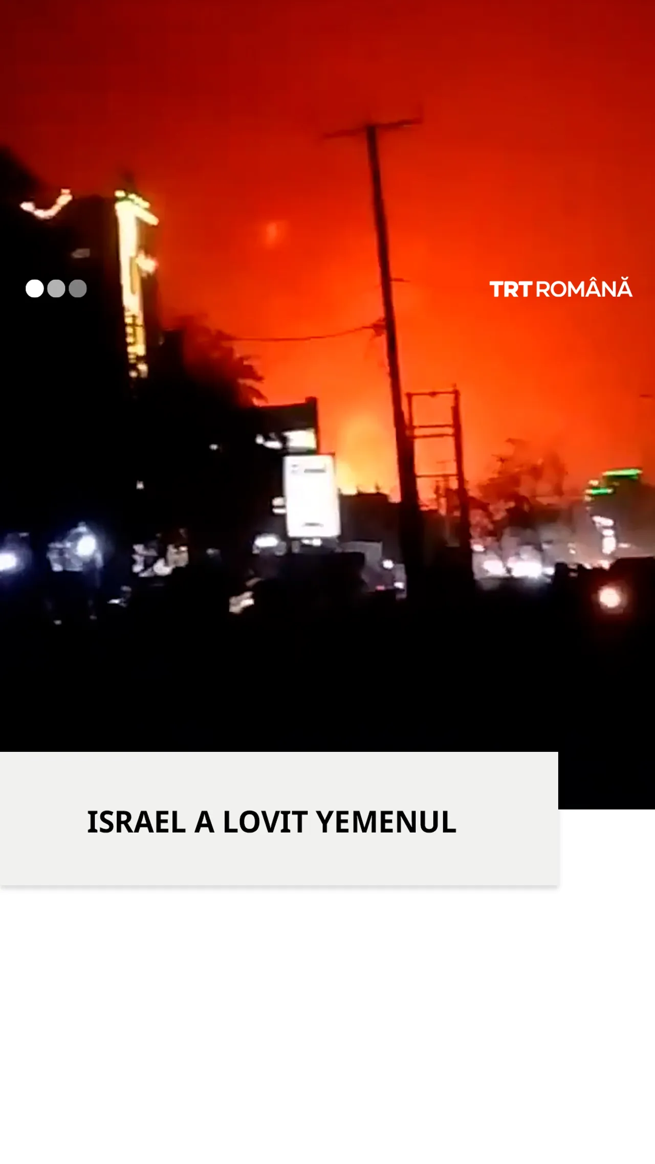Israel a lansat numeroase atacuri aeriene în Yemen
